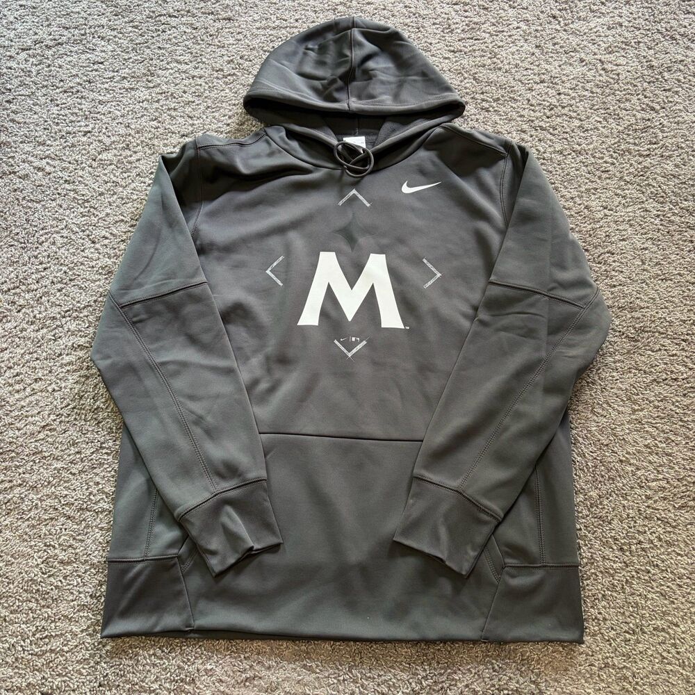 Nike Minnesota Twins 2023 Bracket Pullover Hoodie Sweatshirt Grey Men’s XL MLB